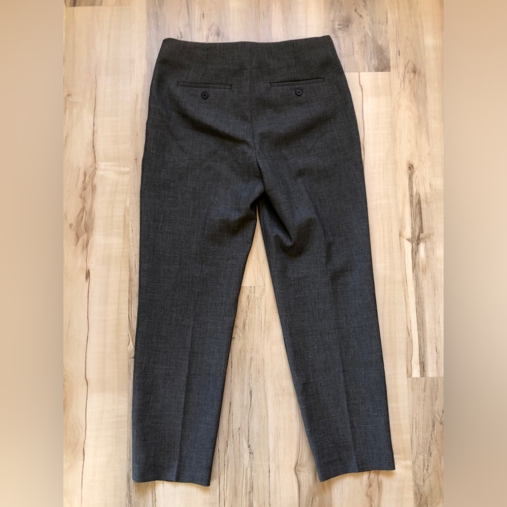 Babaton Aritzia Markova Pants Size 8 Gray Stretch Career Dress Trousers Work - Picture 9 of 16